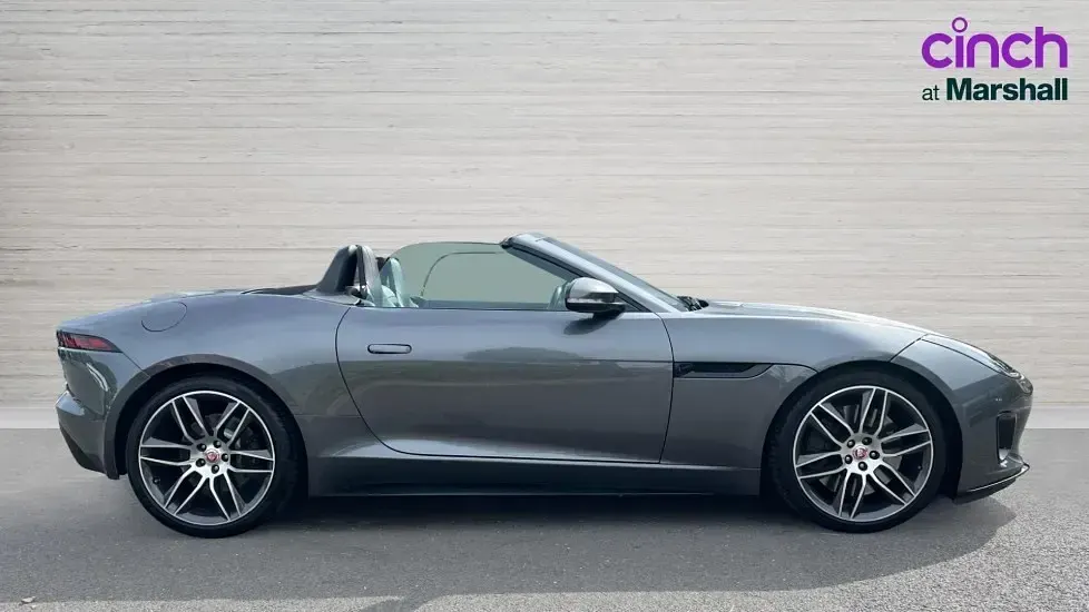 Used Jaguar F-Type R-Dynamic 380 HP (279 kW) 2018 Grey Cabriolet