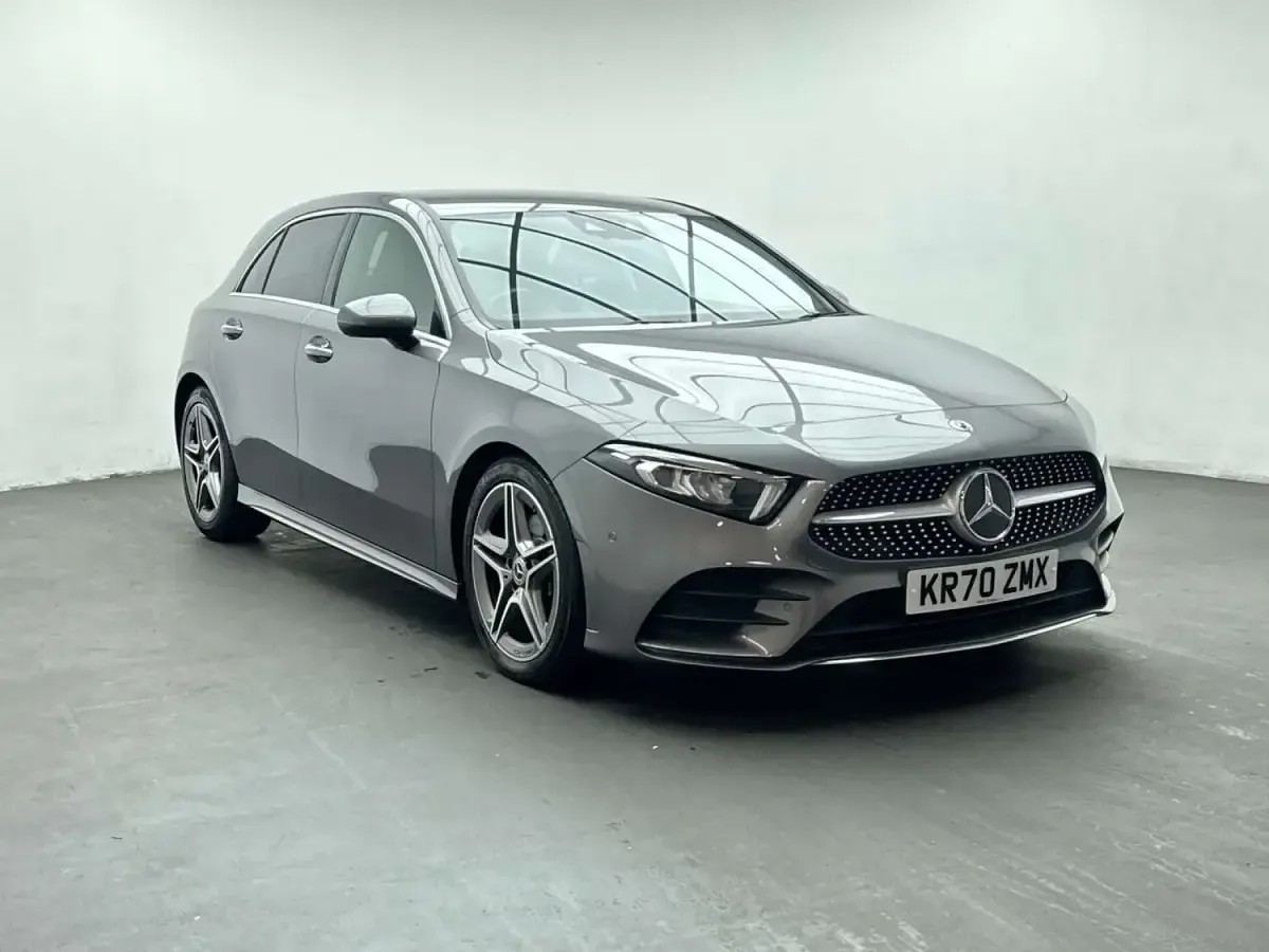 Used Mercedes A200 AMG Line Premium 150 HP (110 kW) 2020 Grey Hatchback