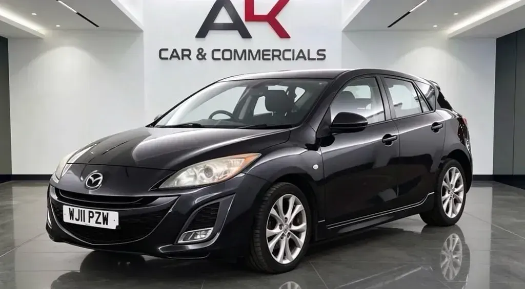 Used Mazda 3 105 HP (77 kW) 2011 Black Hatchback
