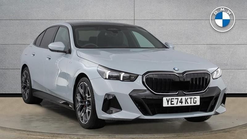 Grey Used 2024 BMW 520 M Sport | £45,667 (Expensive) - Image 1/4