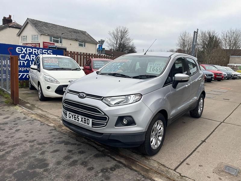 Used Ford Ecosport Zetec 95 HP (69 kW) 2016 Silver SUV