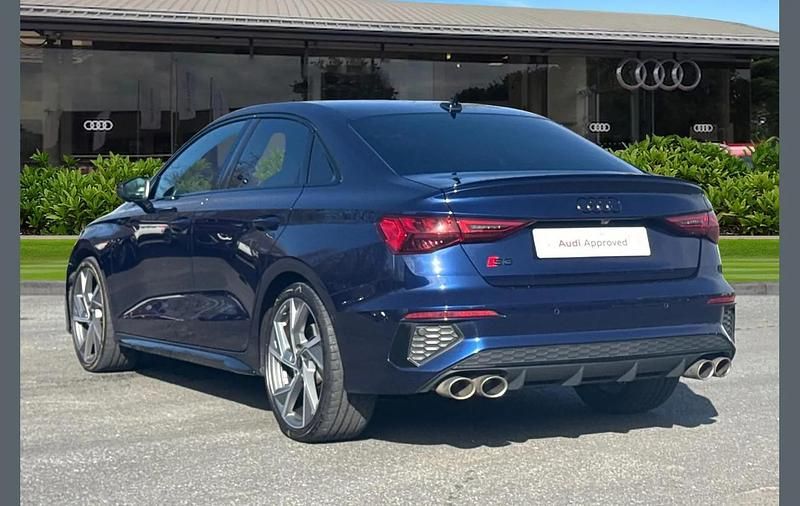 Used Audi S3 Black Edition 310 HP (228 kW) 2023 Blue Sedan