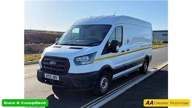 Used Ford Transit 130 HP (95 kW) 2021 White Van