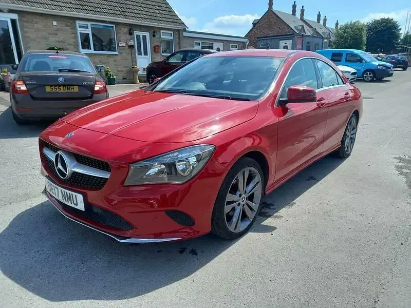 Used Mercedes CLA200 2017 Red Coupe