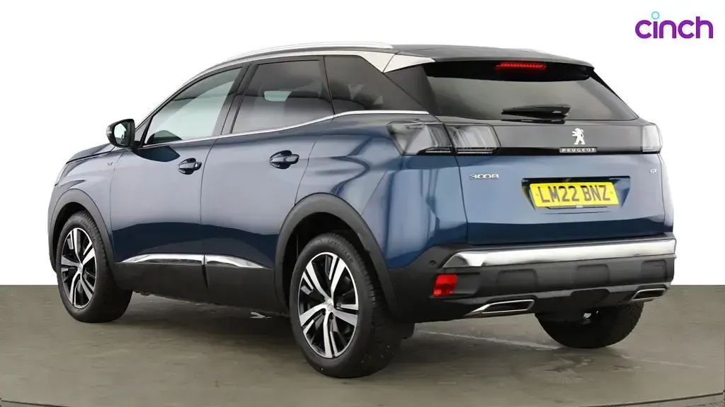 Used Peugeot 3008 GT 2022 Blue SUV