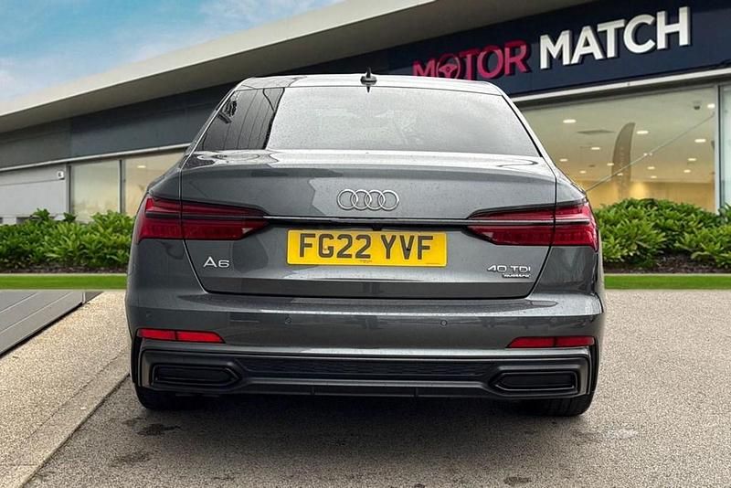 Used Audi A6 Black Edition 204 HP (150 kW) 2022 Grey Sedan