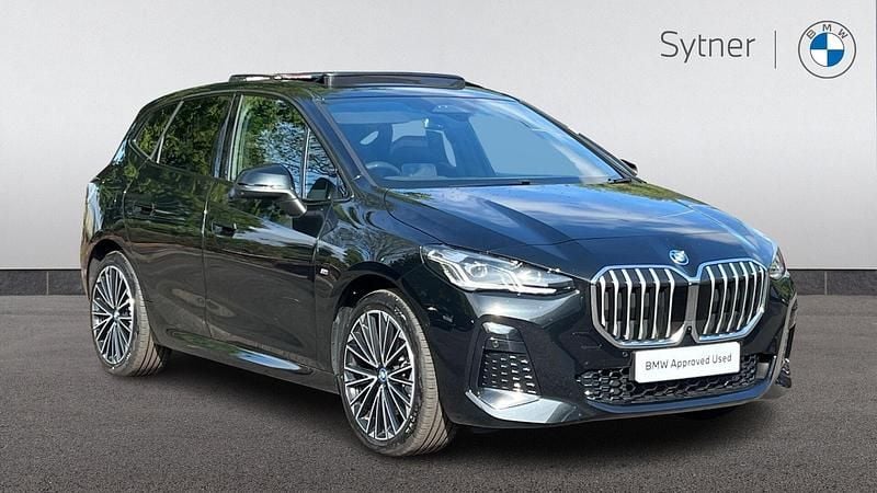 Black Used 2024 BMW 230e Active Tourer M Sport MPV | £31,500 (Good price) - Image 1/4