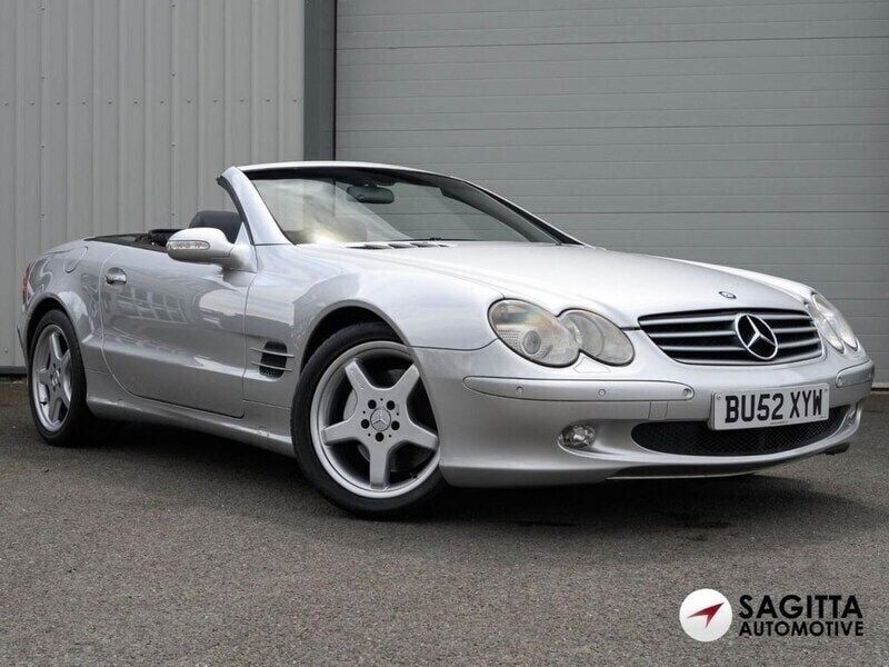 Silver Used 2002 Mercedes SL500 Cabriolet | £6,495 (Fair price) - Image 1/4