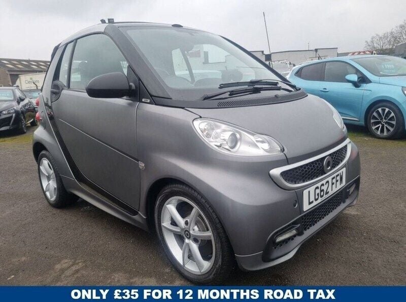 Black Used 2012 Smart ForTwo Cabrio Pulse Cabriolet | £4,999 (Good price) - Image 1/4