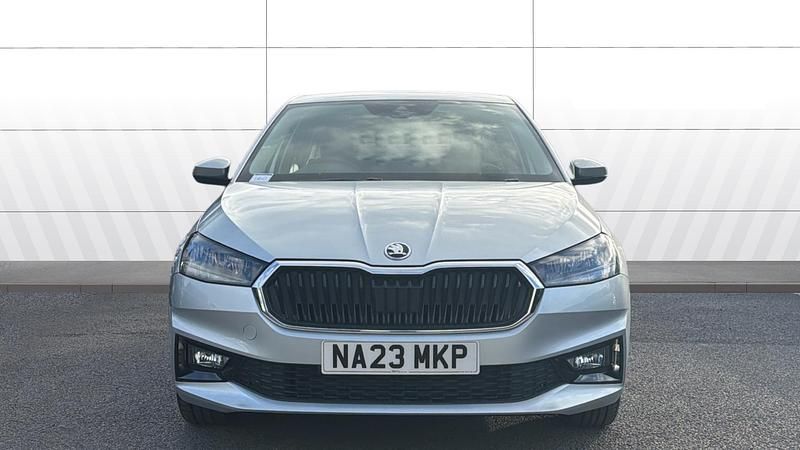 Used Skoda Fabia SE L 110 HP (80 kW) 2023 Silver Hatchback