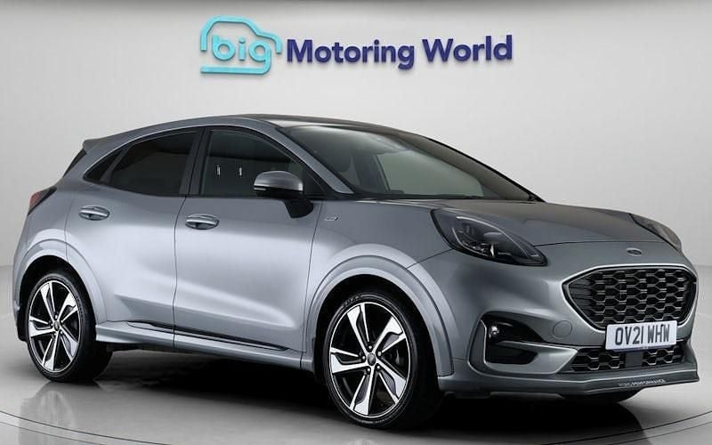 Used Ford Puma ST-Line X 125 HP (91 kW) 2021 Silver SUV
