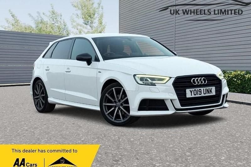 Used Audi A3 Black Edition 116 HP (85 kW) 2019 Sedan
