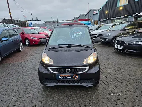 Used Smart ForTwo Cabrio Passion 45 HP (33 kW) 2013 Black Cabriolet