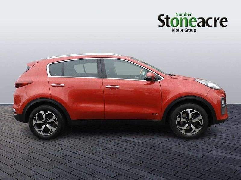 Used Kia Sportage 177 HP (130 kW) 2020 Red SUV