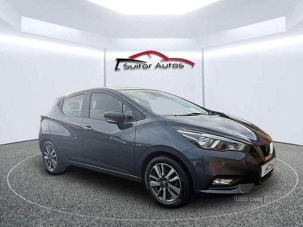 Used Nissan Micra Acenta 71 HP (52 kW) 2018 Grey Hatchback
