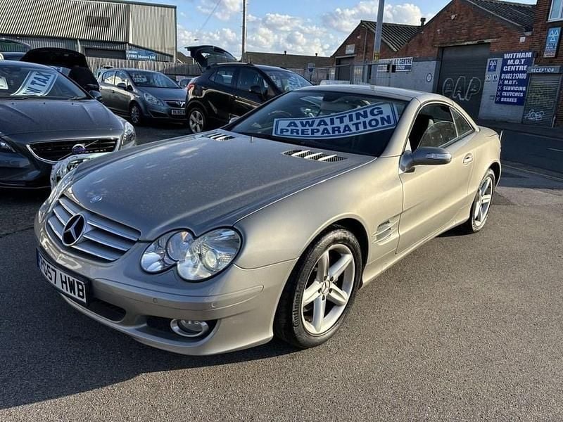 Used Mercedes SL350 272 HP (200 kW) 2008 Silver Cabriolet