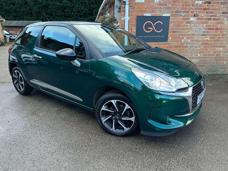Green Used 2017 DS Automobiles DS3 Elegance Hatchback | £4,500 (Fair price) - Image 1/4