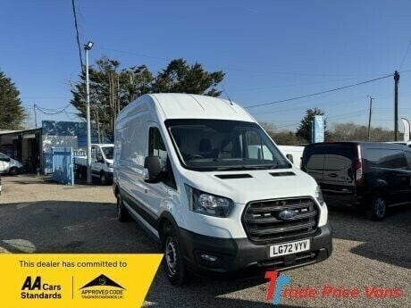 White Used 2022 Ford Transit Van | £16,495 (Good price) - Image 1/4