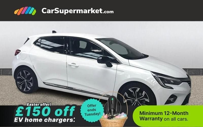 Used Renault Clio V Techno 145 HP (106 kW) 2022 White Hatchback