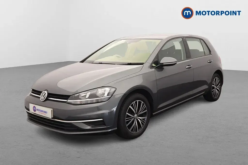Used VW Golf VII SE 125 HP (91 kW) 2018 Grey Hatchback