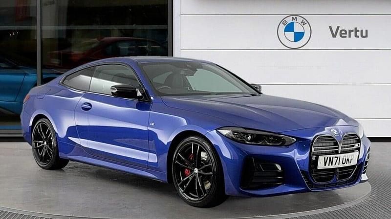 Blue Used 2022 BMW M440 Comfort Edition Sedan | £35,351 (Good price) - Image 1/4