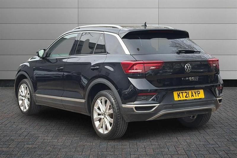 Used VW T-Roc SEL 150 HP (110 kW) 2021 Black SUV