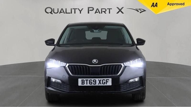 Used Skoda Scala SE L 115 HP (84 kW) 2019 Black Hatchback