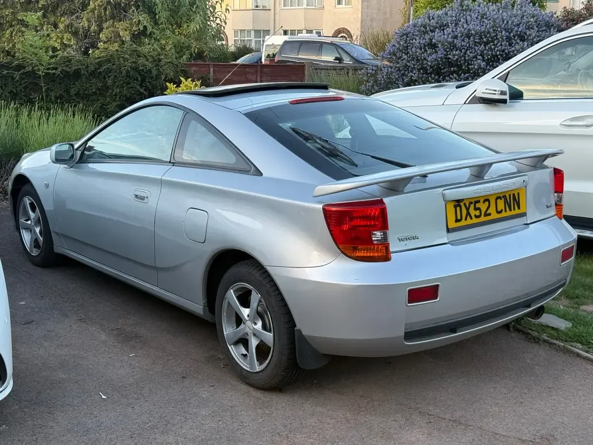 Used Toyota Celica 2002 Silver Coupe