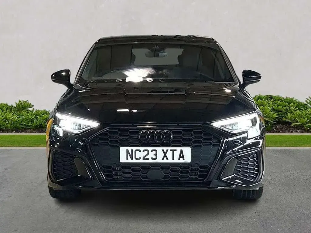 Used Audi A3 Black Edition 150 HP (110 kW) 2023 Black Sedan