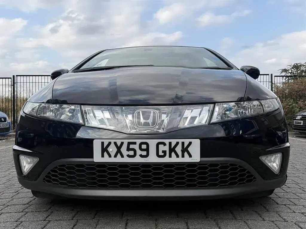 Used Honda Civic EX 2009 Black Hatchback