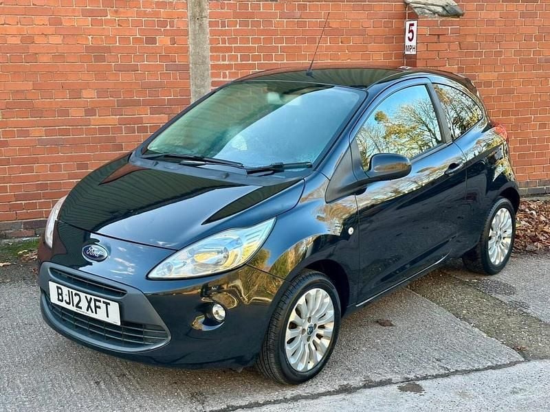 Black Used 2012 Ford Ka Zetec Hatchback | £2,995 (Fair price) - Image 1/4