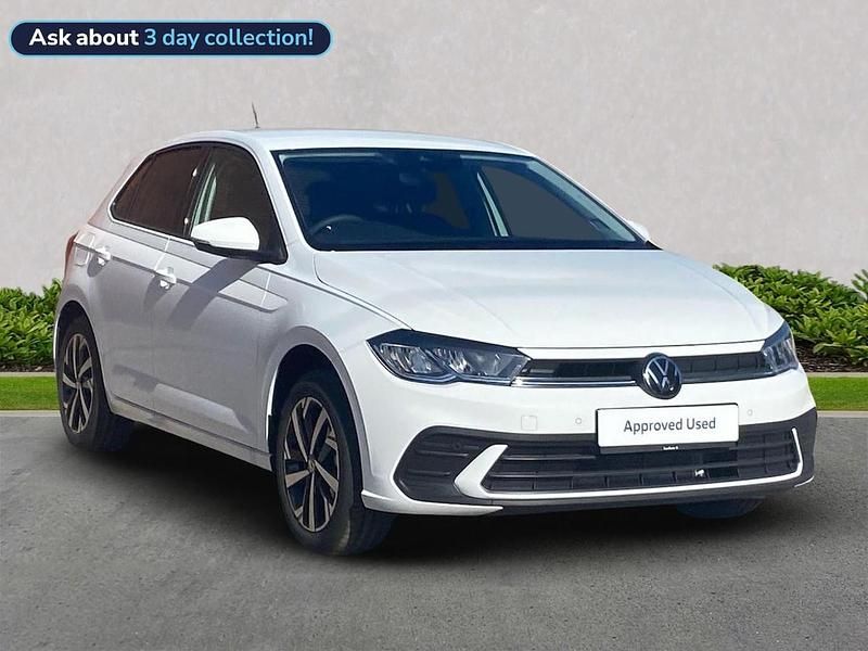 White New 2025 VW Polo Match Hatchback | £24,995 - Image 1/4