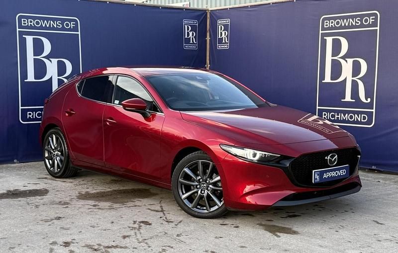 Red Used 2021 Mazda 3 Inclusive Hatchback | £16,399 (Fair price) - Image 1/3