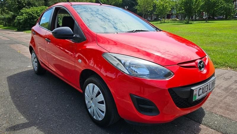 Red Used 2013 Mazda 2 Hatchback | £3,195 (Fair price) - Image 1/4