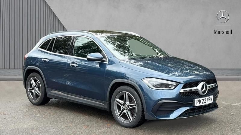 Blue Used 2022 Mercedes GLA200 AMG Line Premium Plus SUV | £28,990 - Image 1/4