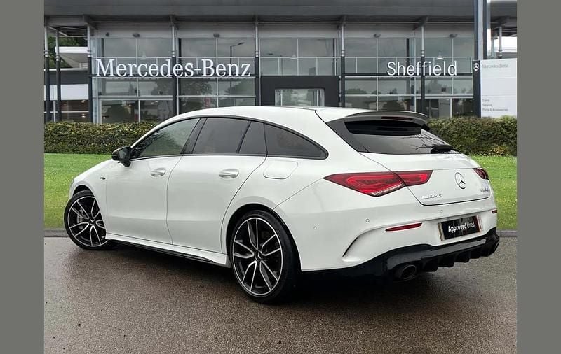 Used Mercedes CLA35 AMG Premium 306 HP (225 kW) 2020 White Estate