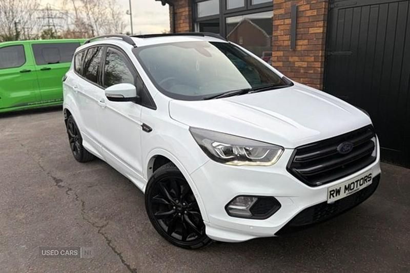 White Used 2018 Ford Kuga ST-Line X SUV | £9,495 (Fair price) - Image 1/1