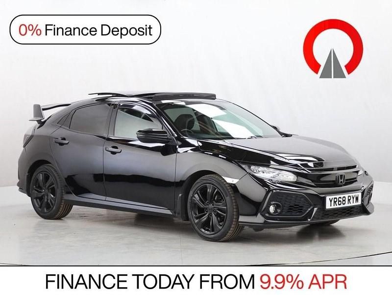 Used Honda Civic EX 126 HP (92 kW) 2018 Black Hatchback