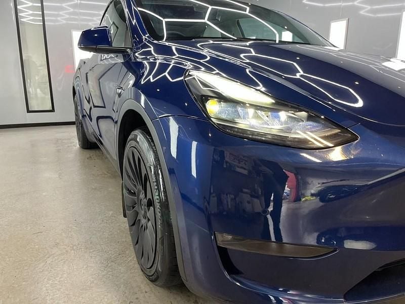 Used Tesla Model Y Long Range AWD 378 kW (514 HP) 2022 Blue SUV