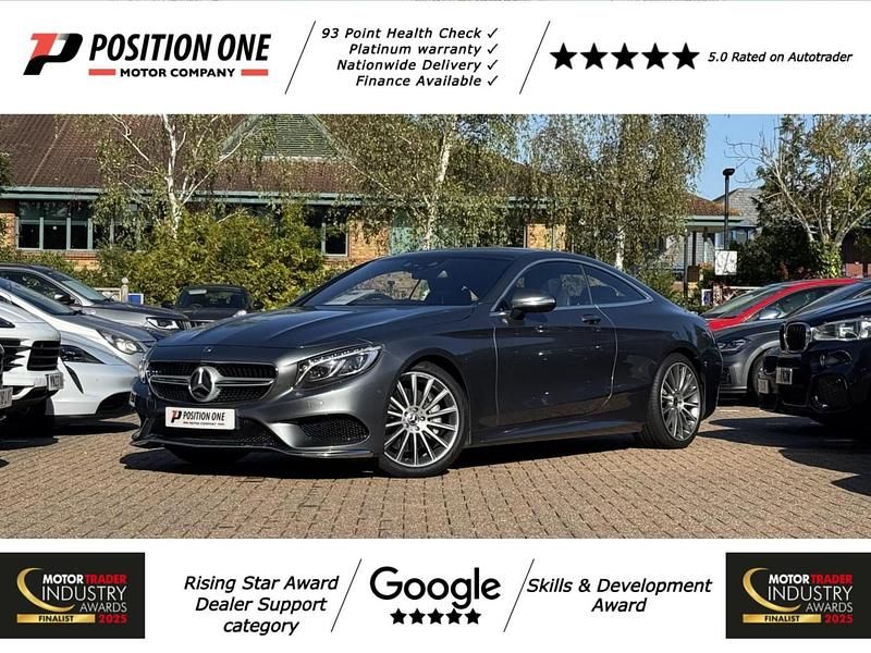 Grey Used 2017 Mercedes S500 AMG Line Premium Sedan | £38,995 (Fair price) - Image 1/4