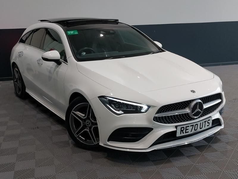 White Used 2020 Mercedes CLA180 AMG Line Premium Plus Sedan | £25,998 (A bit pricey) - Image 1/4