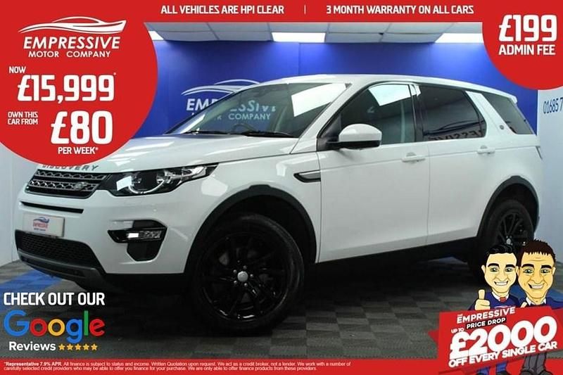 White Used 2019 Land Rover Discovery Sport SE SUV | £15,999 (Fair price) - Image 1/1
