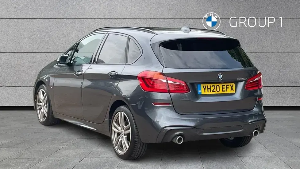 Used BMW 220 Active Tourer M Sport 190 HP (139 kW) 2020 Grey MPV