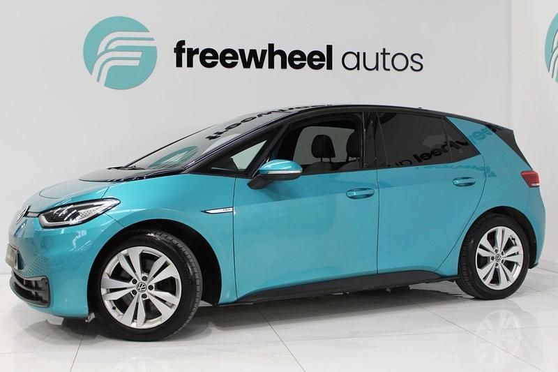 Used VW ID.3 Pro Performance 150 kW (204 HP) 2021 Turquoise Hatchback