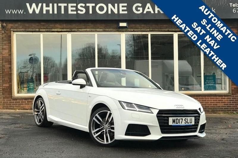 White Used 2017 Audi TT Roadster S-Line Cabriolet | £15,500 (Good price) - Image 1/1
