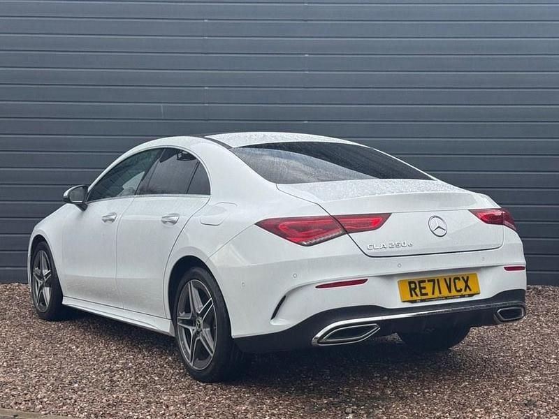 Used Mercedes CLA250e AMG Line Premium Plus 218 HP (160 kW) 2021 White Sedan