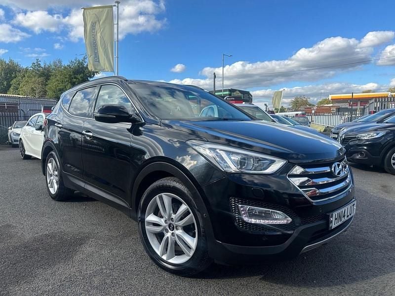 Black Used 2014 Hyundai Santa Fe Premium SE SUV | £7,795 (Good price) - Image 1/4