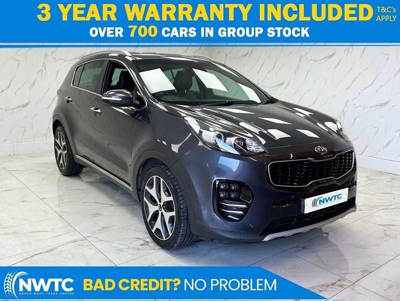 Used Kia Sportage GT-Line 114 HP (83 kW) 2018 Silver SUV
