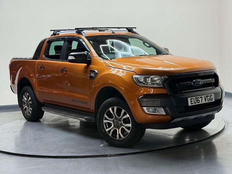 Orange Used 2017 Ford Ranger Wildtrack Pickup | £11,995 (Fair price) - Image 1/4