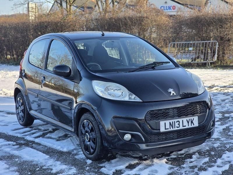 Black Used 2013 Peugeot 107 Active Hatchback | £1,695 (Good price) - Image 1/4